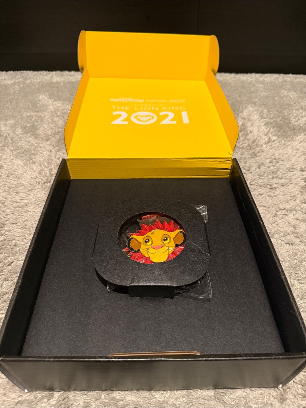 The Lion King 2021 Collectible runDisney Medal 5K *Simba